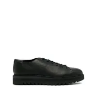 onitsuka tiger chaussures lace up en cuir - noir