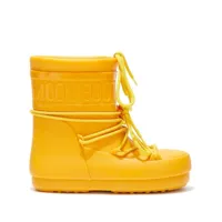 moon boot bottes de pluie icon glance - jaune