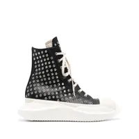 rick owens drkshdw baskets montantes abstract - noir