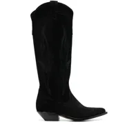 sonora bottes d'inspiration western roswell - noir