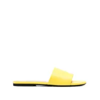 nº21 sandales à design à enfiler - jaune