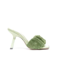 sebastian milano sandales en cuir 100 mm - vert