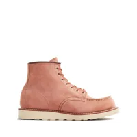 red wing shoes bottines classic moc - rose