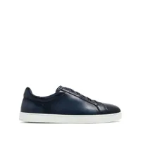magnanni leve leather sneakers - bleu