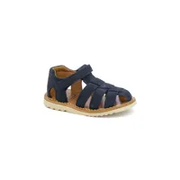 pom d'api waff papy leather sandals - bleu