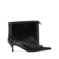 all in 60mm ankle boots - noir