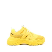 patrizia pepe baskets de running - jaune
