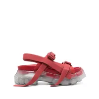 rick owens tractor chunky sandals - rouge