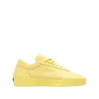 fear of god aerobic low leather sneakers - jaune