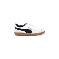 puma kids palermo faux-leather sneakers - blanc