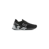 emporio armani kids logo-print slip-on sneakers - noir