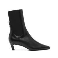 toteme bottines the mid heel 65 mm - noir