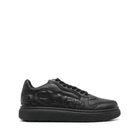 alexander wang puff leather sneakers - noir