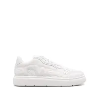 alexander wang puff leather sneakers - blanc