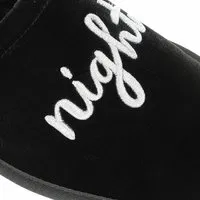 kate spade new york slippers & mules, hoo hoo slipper en noir - pour dames