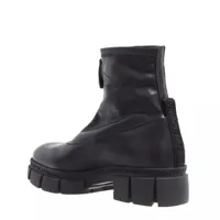 karl lagerfeld bottes & bottines, aria zip stretch boot en noir - pour dames