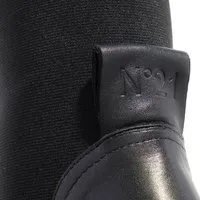 n°21 bottes & bottines, boots embossed logo en noir - pour dames