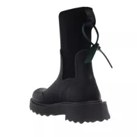 off-white bottes & bottines, sponge rubber rainboot en noir - pour dames