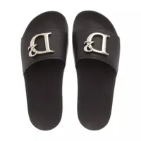 dsquared2 sandales, slide sandals en noir - pour dames