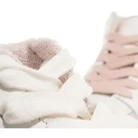 copenhagen sneakers, cph196 vitello white/rose en blanc - pour dames
