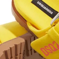 dsquared2 sandales, womens flat sandals en jaune - pour dames