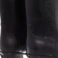 off-white bottes & bottines, "for walking" texan boot en noir - pour dames