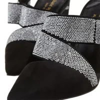 kate spade new york sandales, bianca heel pave en noir - pour dames