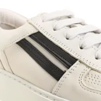 copenhagen sneakers, cph687 leather mix eggshell en crème - pour dames