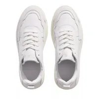 copenhagen sneakers, cph161 leather mix en blanc - pour dames