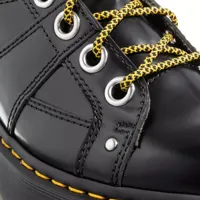 dr. martens sneakers, 5 eye shoe en noir - pour dames