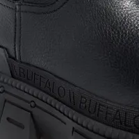 buffalo bottes & bottines, gospher stretch boot en noir - pour dames