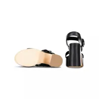 agl sneakers, pumps mit breitem absatz 48104430109018 en noir - pour dames