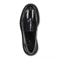 agl sneakers, loafers aus kalbsleder 48103797490010 en noir - pour dames