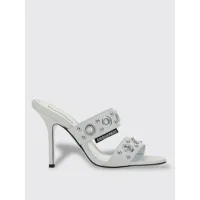 heeled sandals dsquared2 woman color white