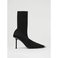 alexander mcqueen ankle boots in ribbed knit