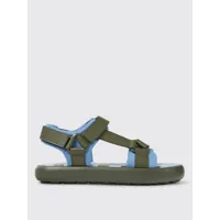 camper pelotas flota sandals in leather and fabric