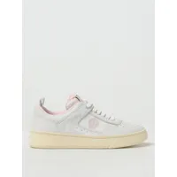 bally riweira leather sneakers with embroidered logo