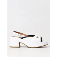 heeled sandals via roma 15 woman color white