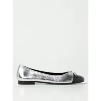 tory burch ballerinas in laminated leather
