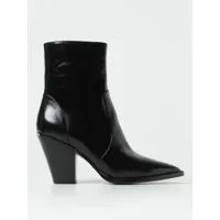 michael michael kors dover ankle boots in tumbled leather