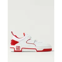 christian louboutin astroloubi sneakers in leather and mesh