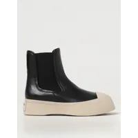 flat ankle boots marni woman color black