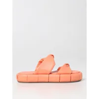flat sandals themoirè woman color orange
