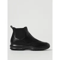 hogan interactive chelsea ankle boots in leather