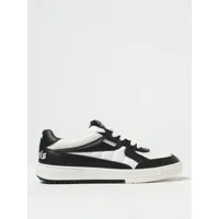palm angels palm university leather sneakers