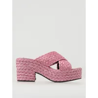heeled sandals sergio rossi woman color pink