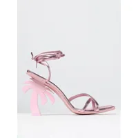 heeled sandals palm angels woman color pink