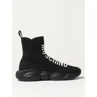 moschino couture sneakers in stretch knit