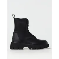 flat ankle boots woolrich woman color black
