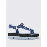 camper oruga up sandals in recycled fabric